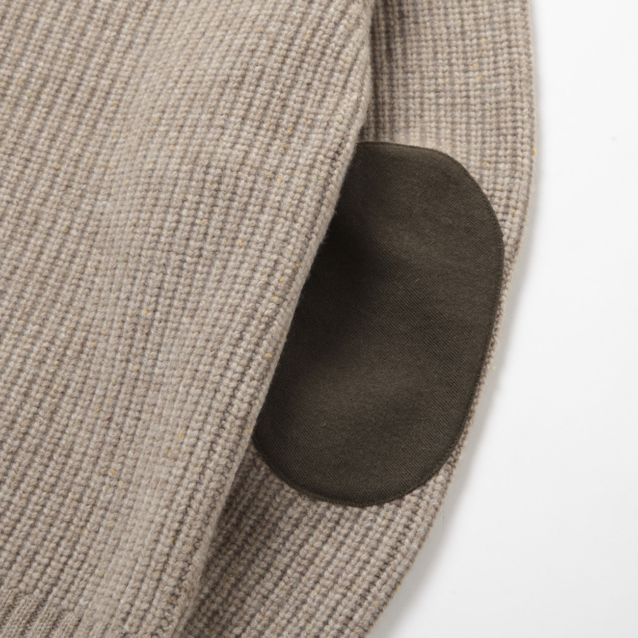 FUJITO / フジト | Rib Knit Sweater - Beige | 通販 - 正規取扱店