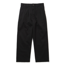 FUJITO / フジト | 2 Tuck Trousers - Black