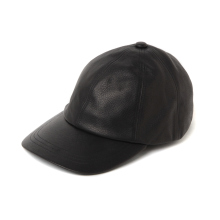 FUJITO / フジト | Leather B.B Cap - Black