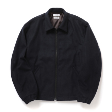 FUJITO / フジト | Zip Up Blouson - Dark Navy