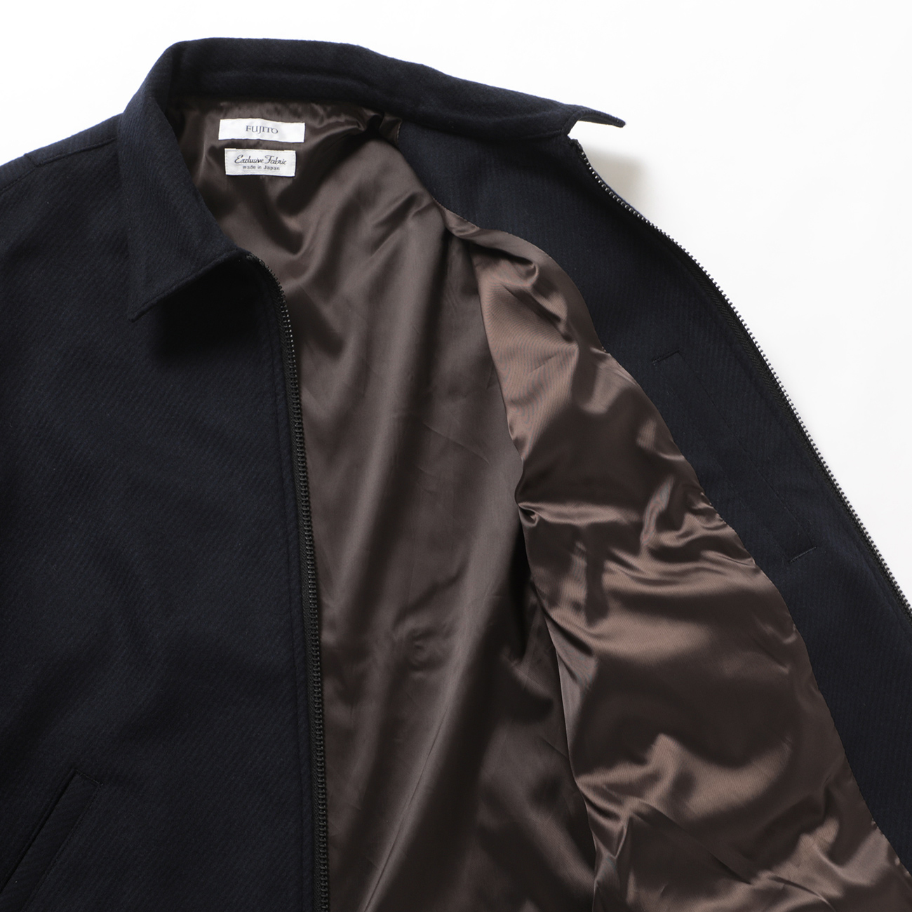 FUJITO / フジト | Zip Up Blouson - Dark Navy | 通販 - 正規取扱店