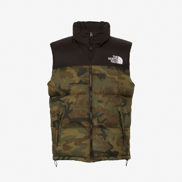THE NORTH FACE NUPTSE VEST カモ柄 THE NORTH FACE NOVELTY NUPTSE VEST TNFカモ 23FW-I（ザ