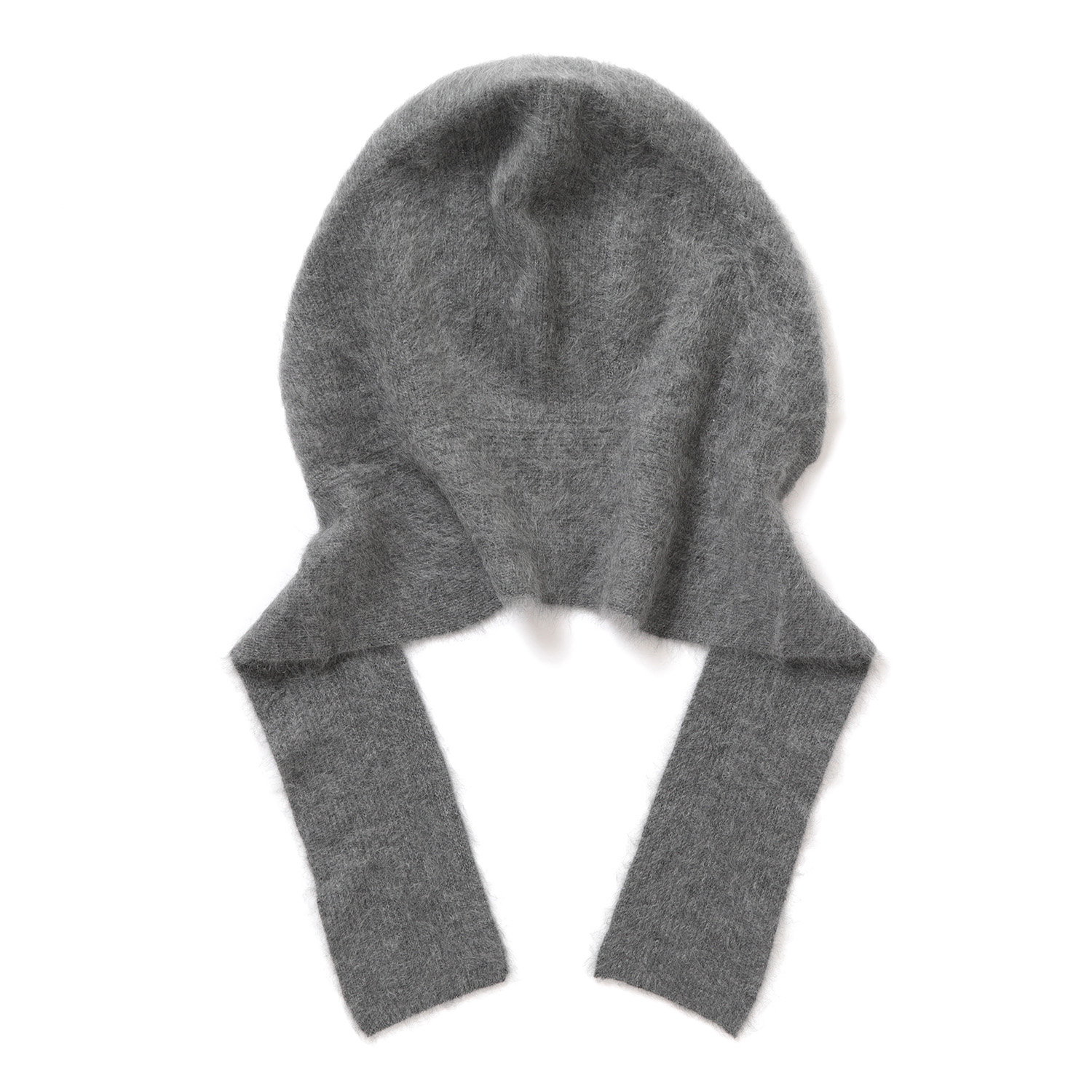 ssstein / シュタイン | CASHMERE SHAGGY BALACLAVA - Grey | 通販