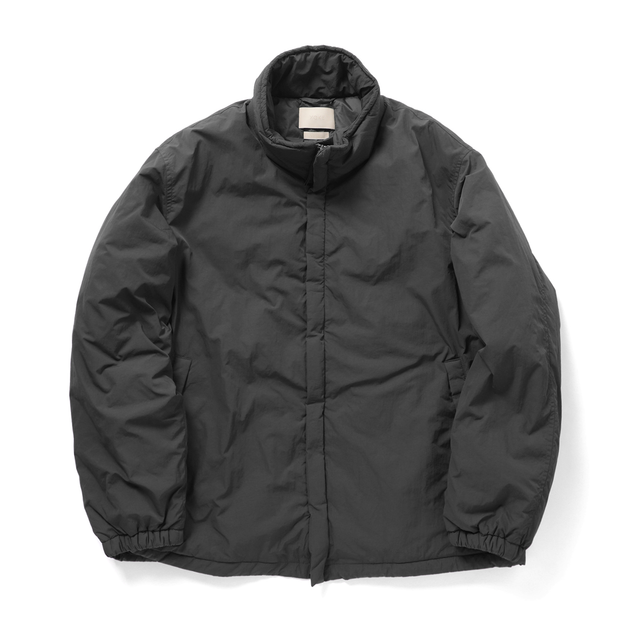 YOKE / ヨーク | Nylon Puffer Blouson - Charcoal | 通販 - 正規取扱