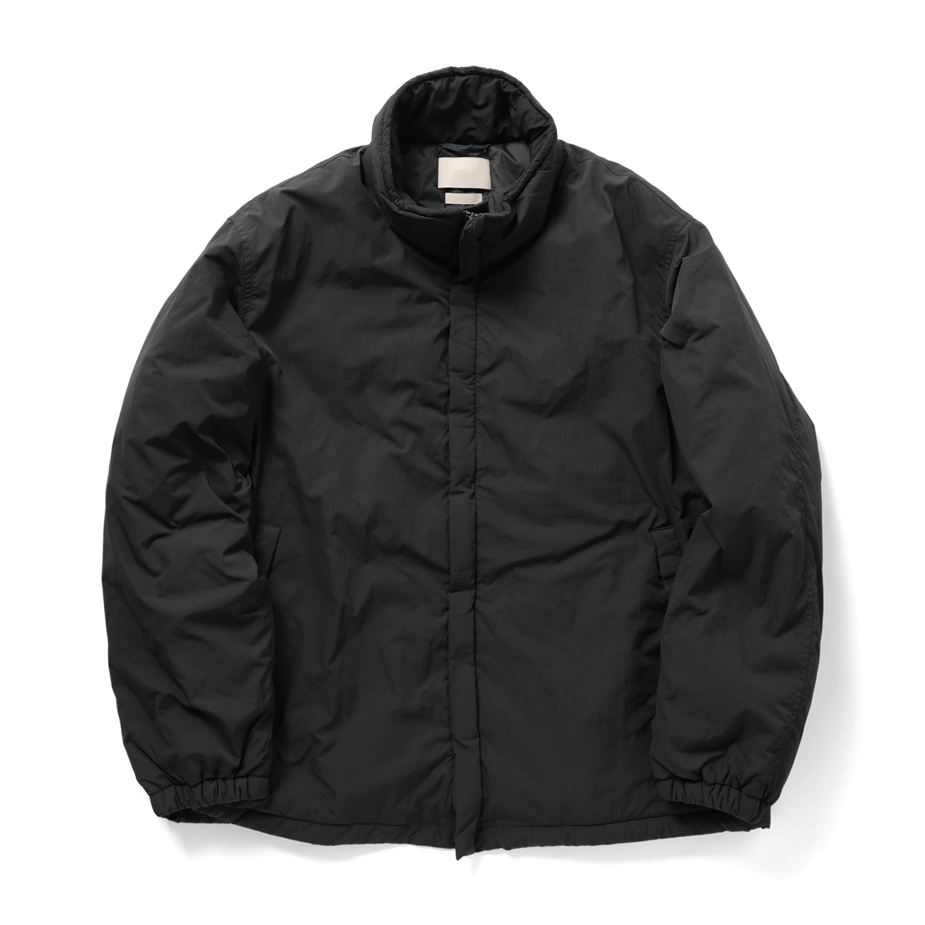 Product Twelve ブルゾン COMOLI AURALEE YOKE YOKE / ヨーク | Nylon Puffer Blouson - Black | 通販 - 正規