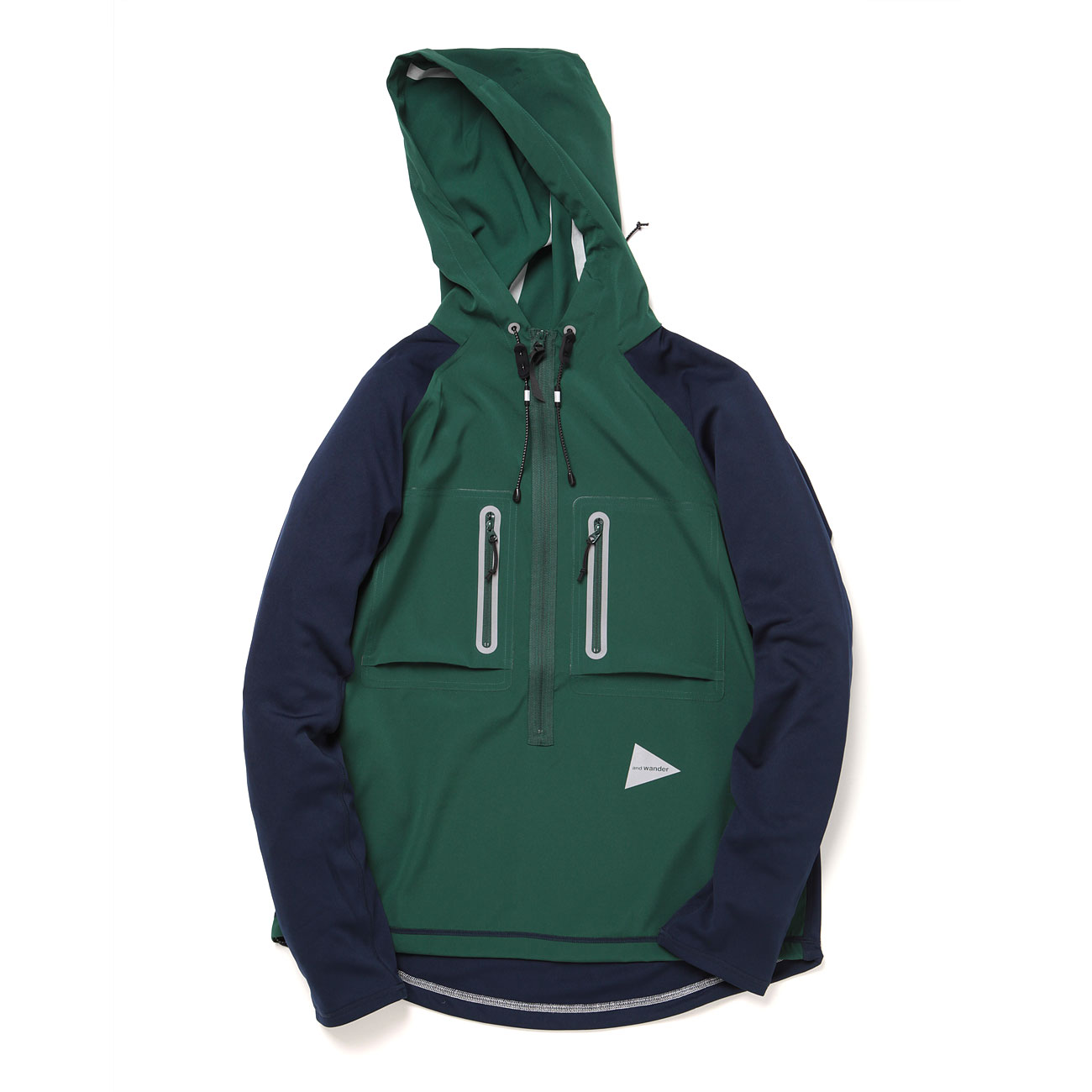 and wander アンドワンダー Kevlar hoodie サイズ2 and wander アンドワンダー Kevlar hoodie サイズ2 試着のみ美品 and