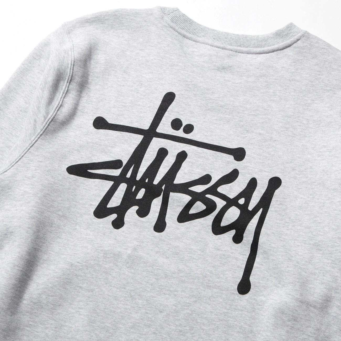 STUSSY / ステューシー | Basic Stussy Crew - Ash Heather | 通販