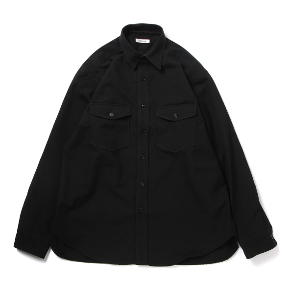 INTERIM / インテリム | MILITARY WOOL SERGE CPO SHIRTS