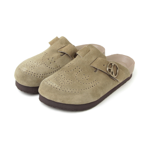 Needles / ニードルズ | Clog Sandal - Suede Lthr. - Taupe | 通販