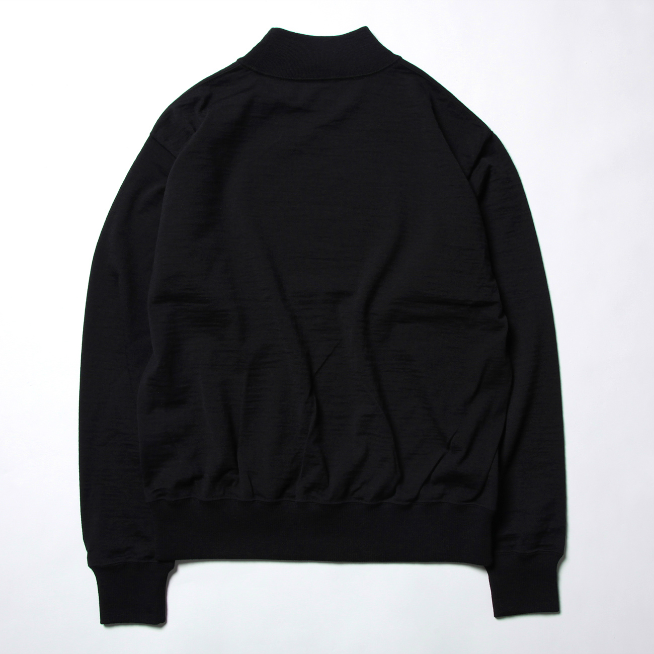 コモリ　18Gウールハイネックニット　長袖　1　ブラック COMOLI / コモリ | 18Gウール ハイネックニット - Navy | 通販