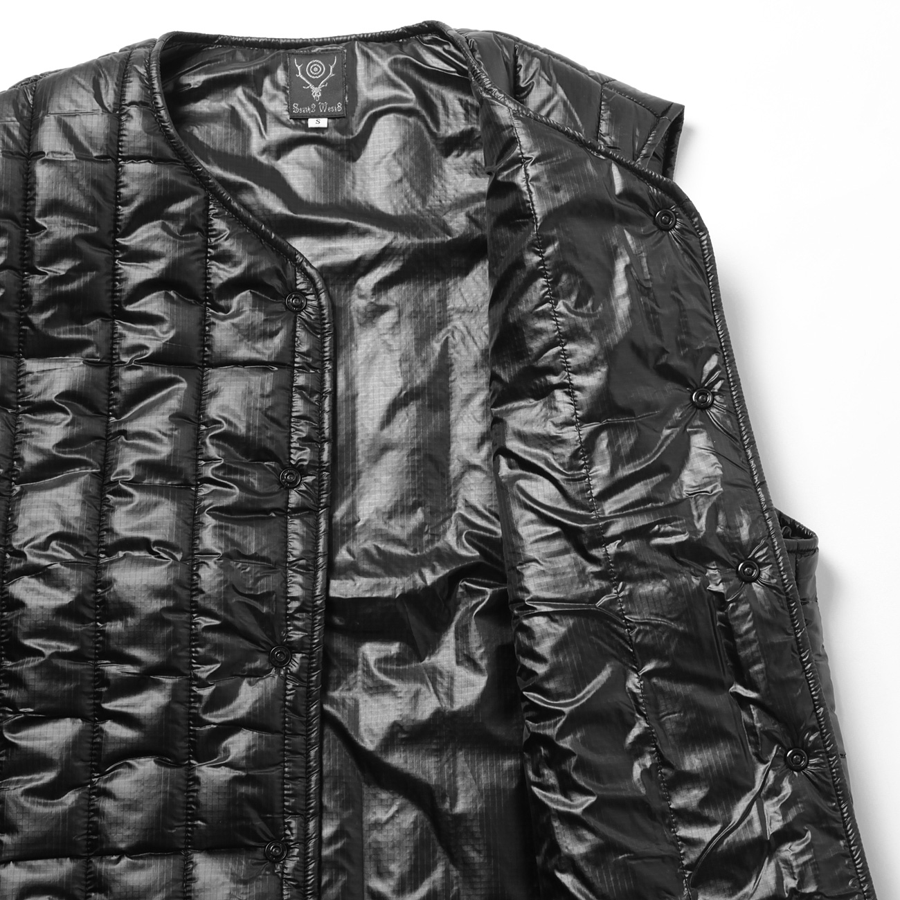 South2 West8 / サウスツーウエストエイト | Quilted Crew Neck