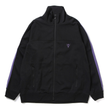 South2 West8 / サウスツーウエストエイト | Trainer Jacket - Poly Smooth - Black