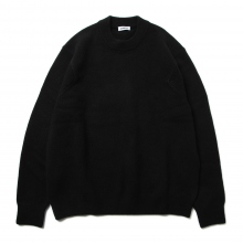 AUBETT / オーベット | オーバーサイズC/N プルオーバーカシミヤセーター - Black