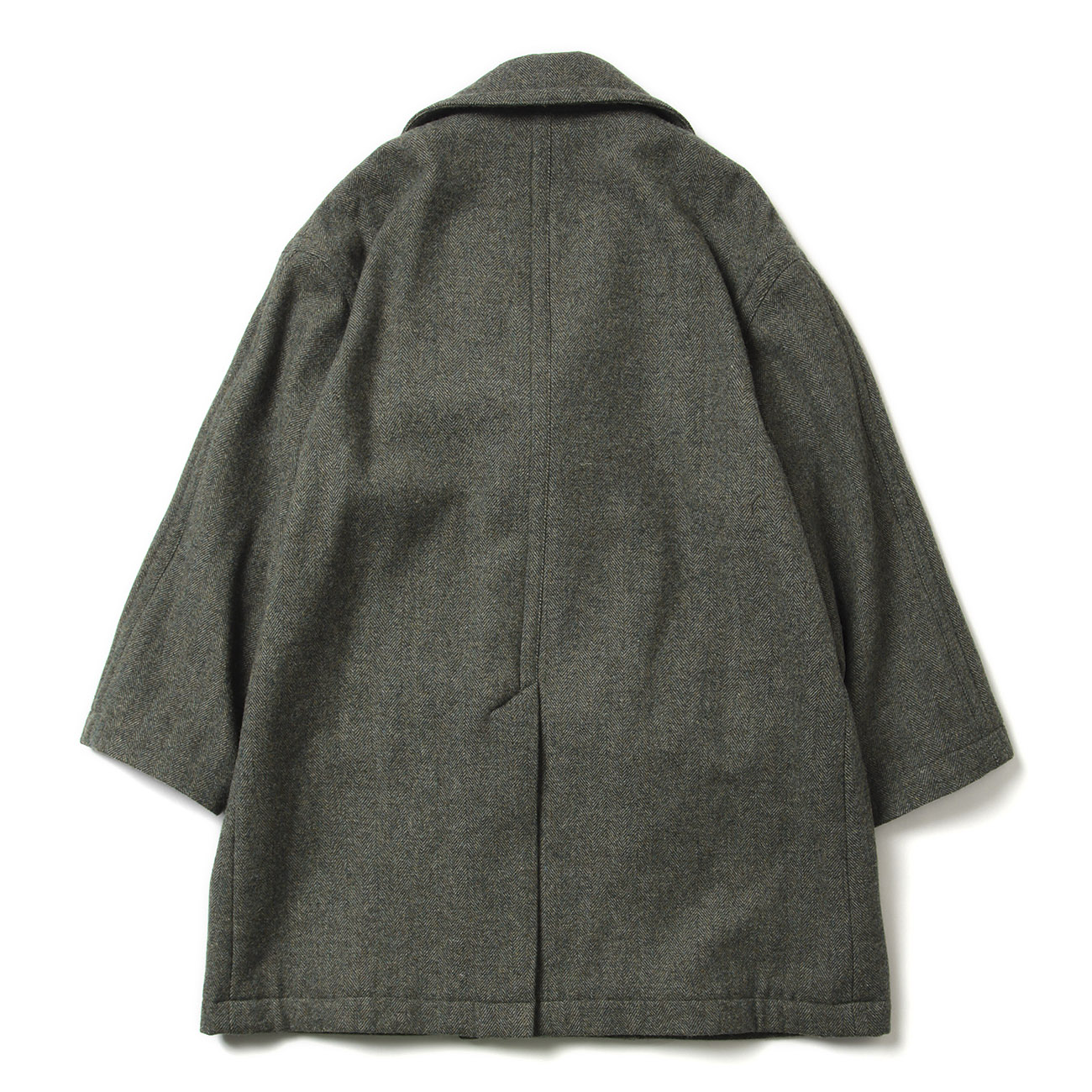 YOKE / ヨーク | OVERSIZED DOUBLE BREASTE HALF COAT - Gray | 通販 - 正規取扱店 |  COLLECT STORE / コレクトストア