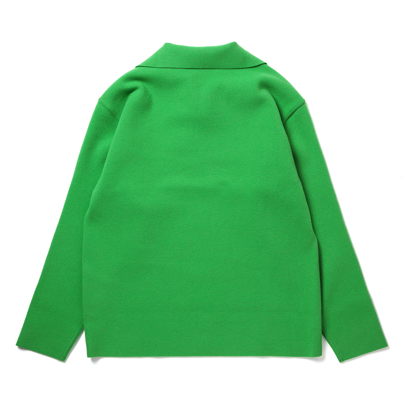 HEAVY MILANO RIB KNIT ZIP TURTLE (メンズ) - Green