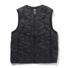 South2 West8 サウスツーウエストエイト 中綿ベスト　ブラックS South2 West8/サウスツーウエストエイト】ベスト Packable Vest