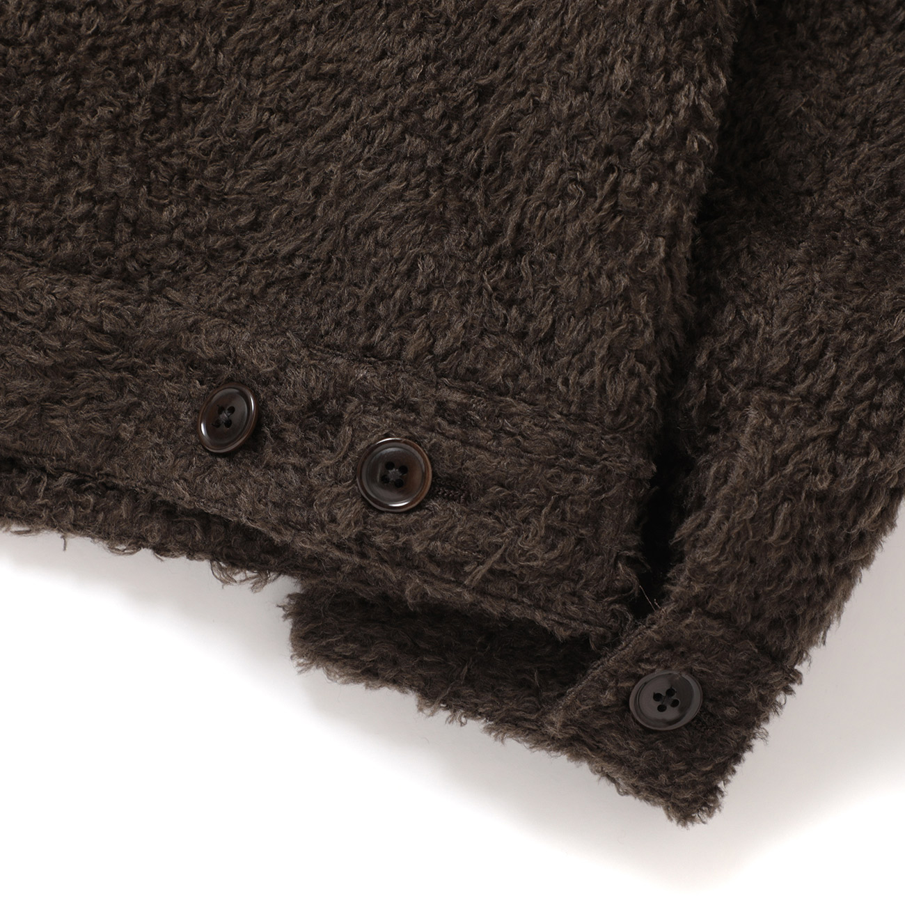 ◆ Swel様 ◆ Heather Brown 2点セット blurhms / ブラームス | Brushed Wool Zip Short Jacket