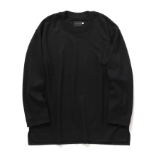 CURLY / カーリー | TECHWOOL CREW-NECK P/O - Black