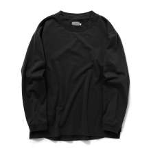 CURLY / カーリー | MICRO FRENCH TERRY TEE - Black