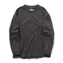 CURLY / カーリー | MICRO FRENCH TERRY TEE - Gray