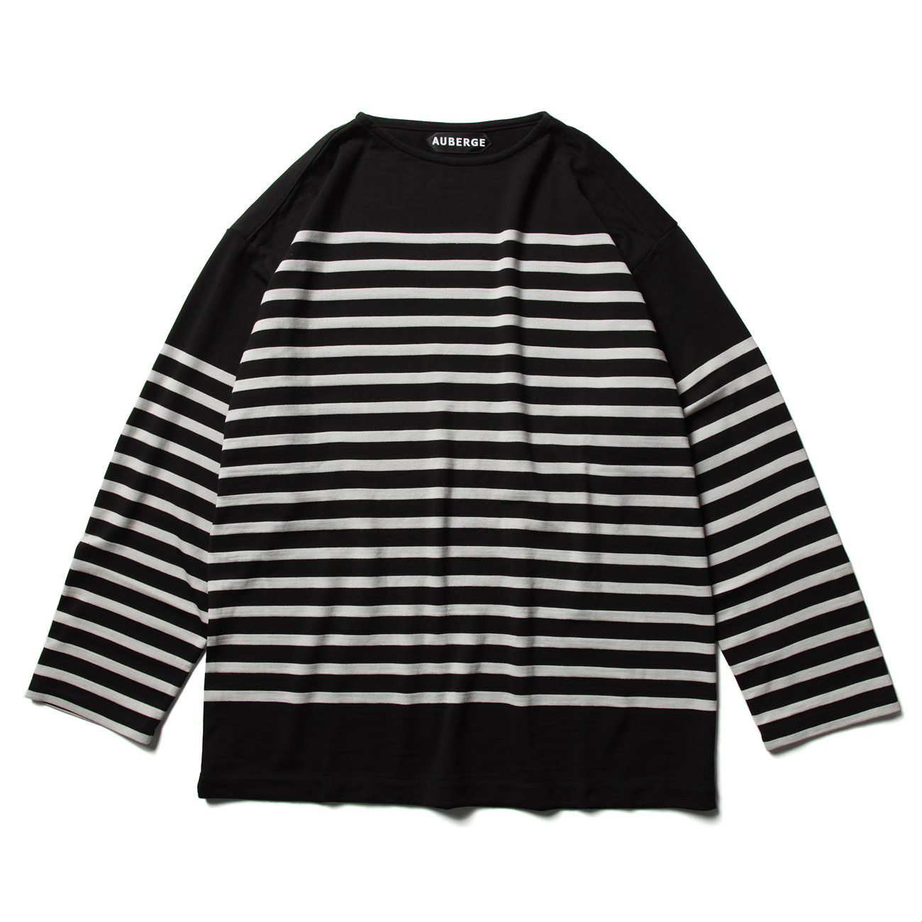 AUBERGE / オーベルジュ | WOOL BIG CHARLOTTE - Black × Gray