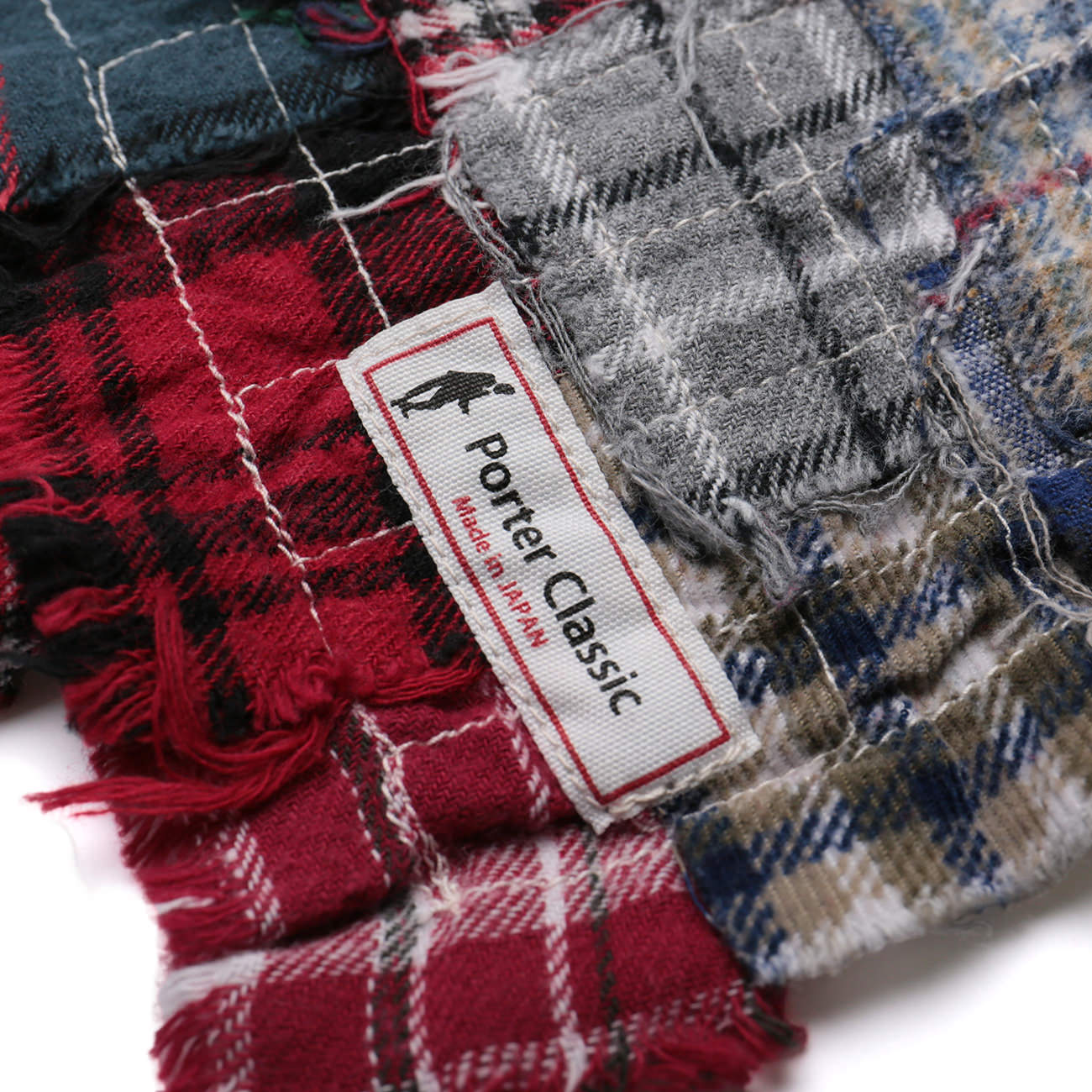 Porter Classic / ポータークラシック|P.C H/W FLANNEL PATCH WORK