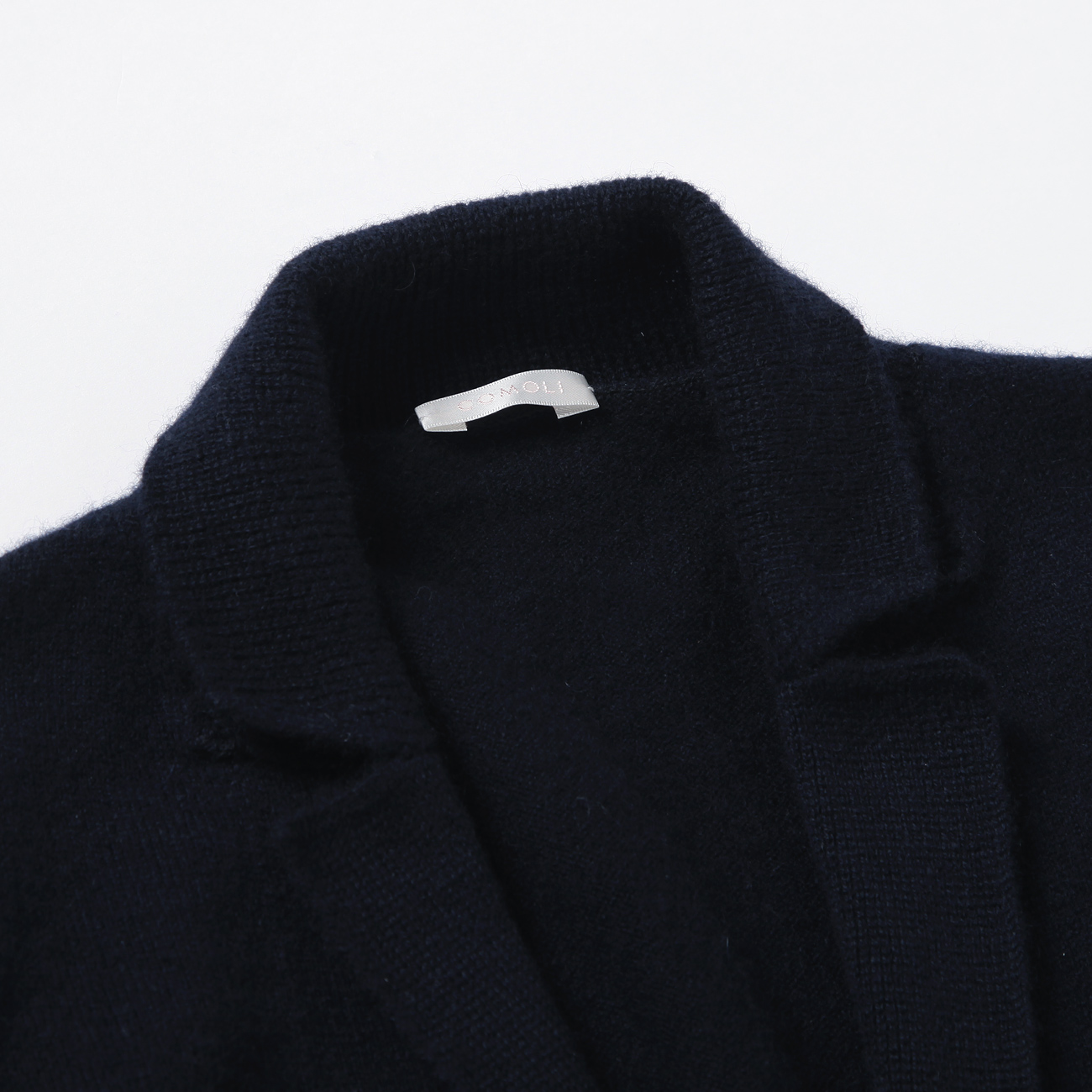 COMOLI / コモリ | カシミヤニットジャケット - Navy | 通販 - 正規