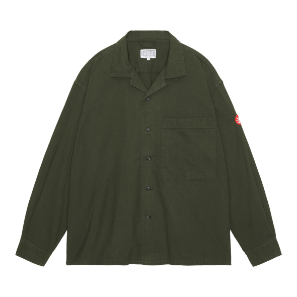 C.E / シーイー | COTTON LPOC OPEN SHIRT - Green | 通販 - 正規