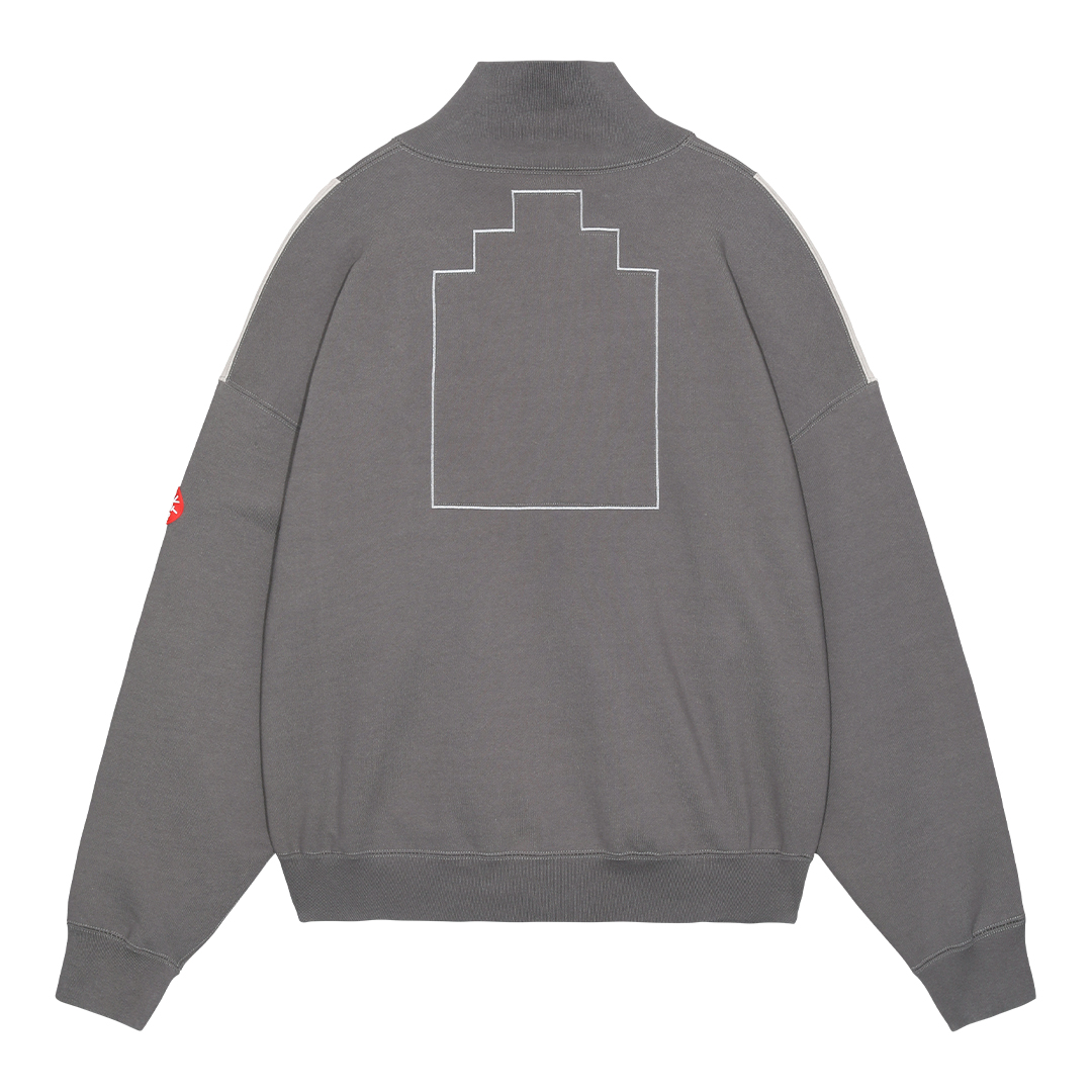 C.E / シーイー | SLASH CUT ZIP SWEAT - Charcoal | 通販 - 正規取扱