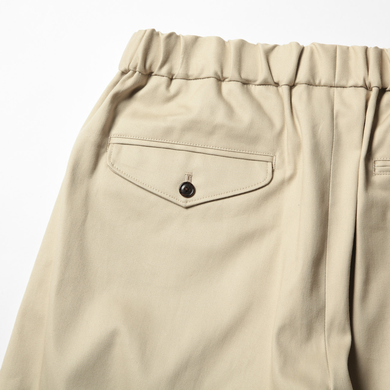 URU / ウル | COTTON CHINO TWILL / EASY PANTS - Beige | 通販