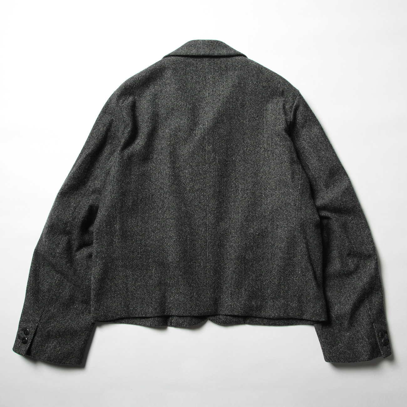 URU / ウル | WOOL DENIM / 4 BUTTON JACKET - Black | 通販 - 正規取扱店 | COLLECT  STORE / コレクトストア