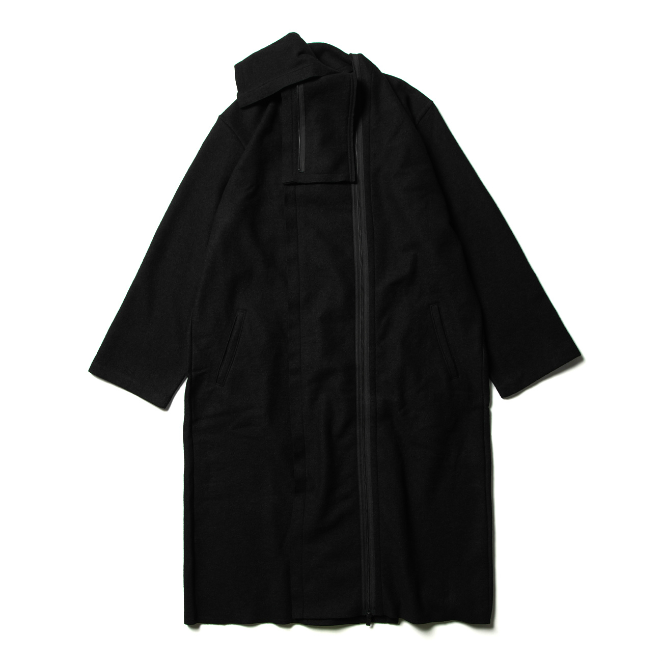 海外輸入】 ヨウジヤマモトWOOL SMOOTH SLEEVE CLOAK 21AW ポンチョ