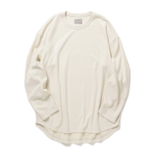 CURLY / カーリー | PREMIEREWARM L/S TEE (crew-neck) - Ivory