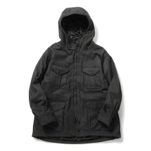 ENGINEERED GARMENTS / エンジニアドガーメンツ | Field Parka - PC Denim - Black