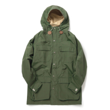 CIOTA / シオタ | スビンコットンナイロン SIERRA DESIGNS MOUNTAIN PARKA - Green × Beige