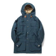 CIOTA / シオタ | スビンコットンナイロン SIERRA DESIGNS MOUNTAIN PARKA - Blue × Beige