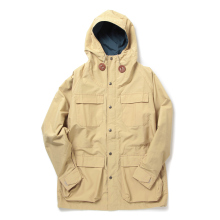 CIOTA / シオタ | スビンコットンナイロン SIERRA DESIGNS MOUNTAIN PARKA - Beige × Blue