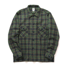 South2 West8 / サウスツーウエストエイト | Smokey Shirt - Cotton Plaid - Navy