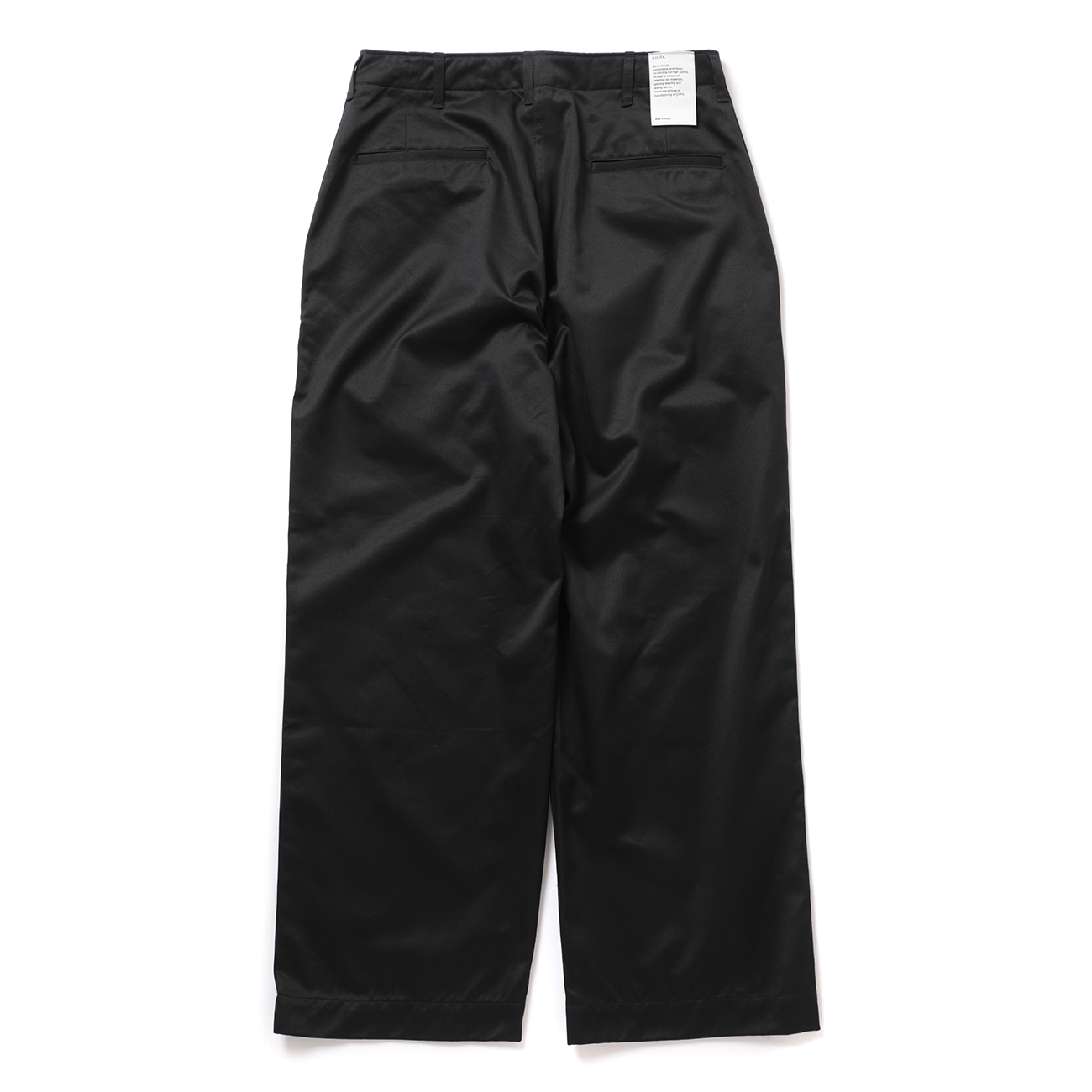 CIOTA / シオタ | Weapon Chino Cloth Pants (45Khaki) - Black