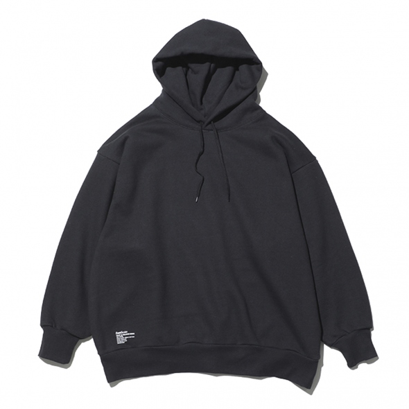 HEAVY OZ PULLOVER HOODIE - Black