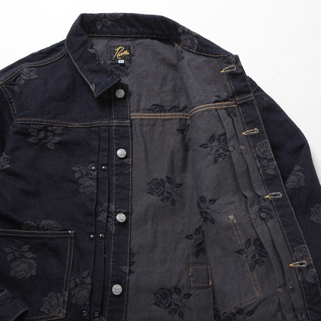 Needles / ニードルズ | M.W. Jean Jacket - 13oz Denim / Rose