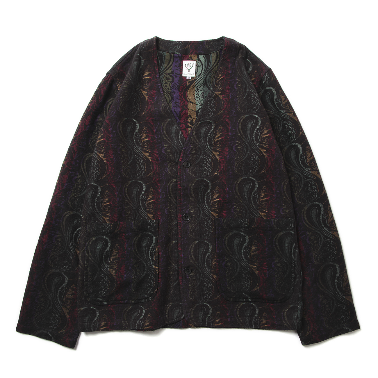 Cardigan Jacket - India Jacquard - Rainbow St.