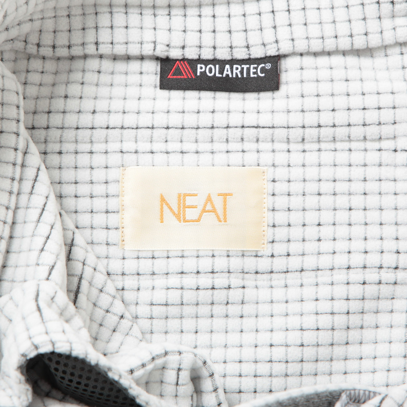 POLARTEC R1 Standard - Heather Gray polartecタグ
