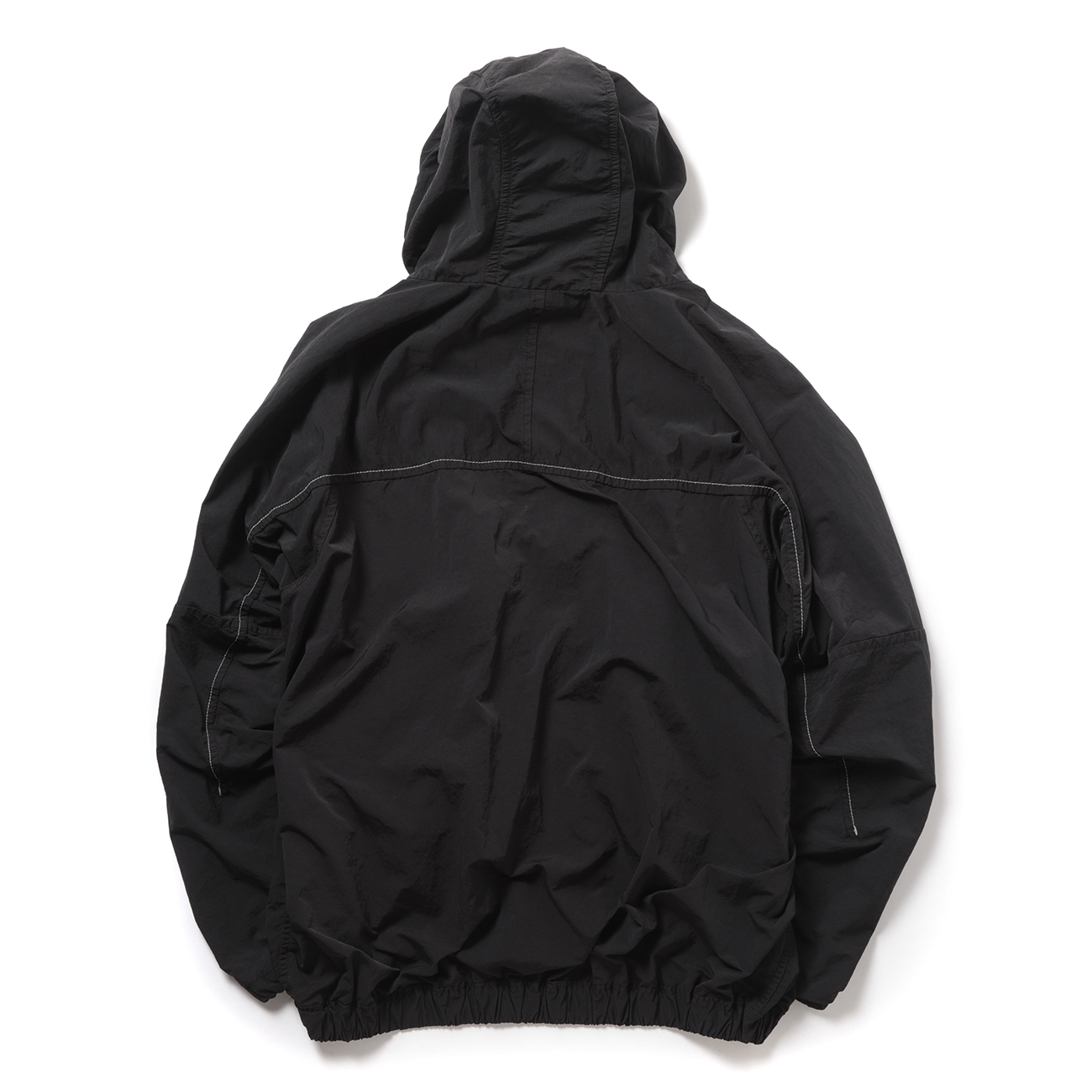 and wander / アンドワンダー | ROA garment dye nylon hooded jacket