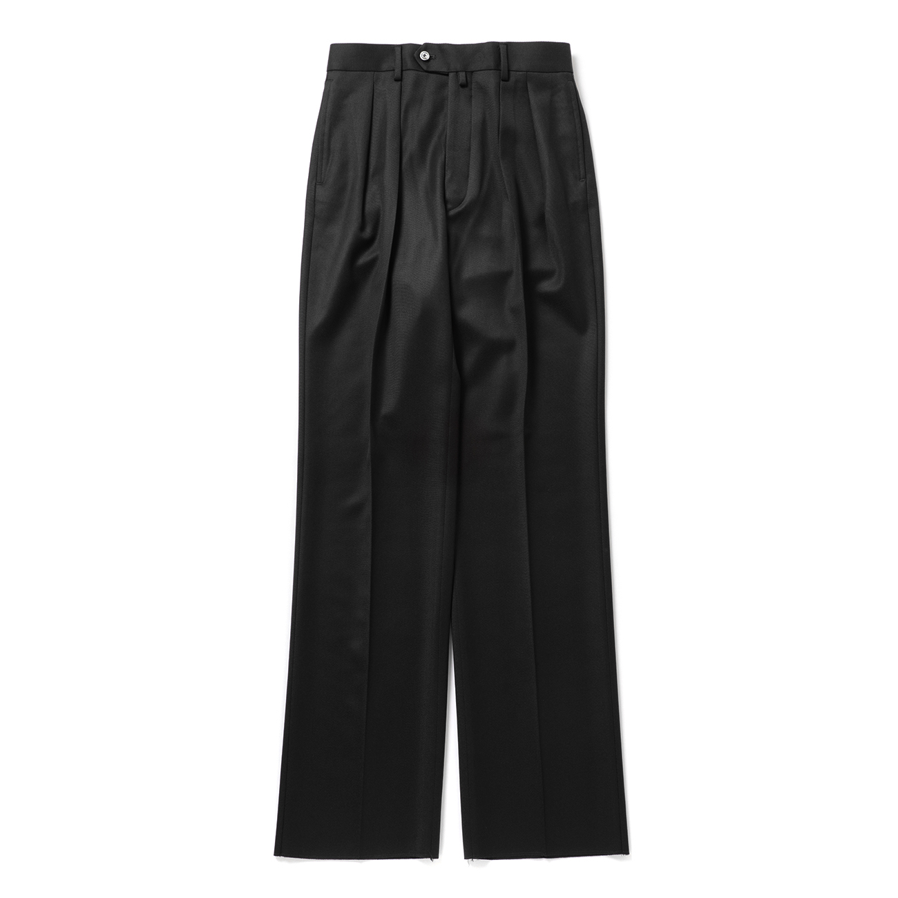 neat black サイズ48 NEAT / ニート | Wool Tricotine Wide - Black | 通販 - 正規