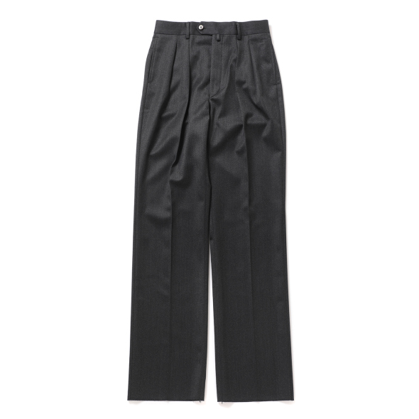 NEAT / ニート | Wool Tricotine Wide - Gray | 通販 - 正規取扱