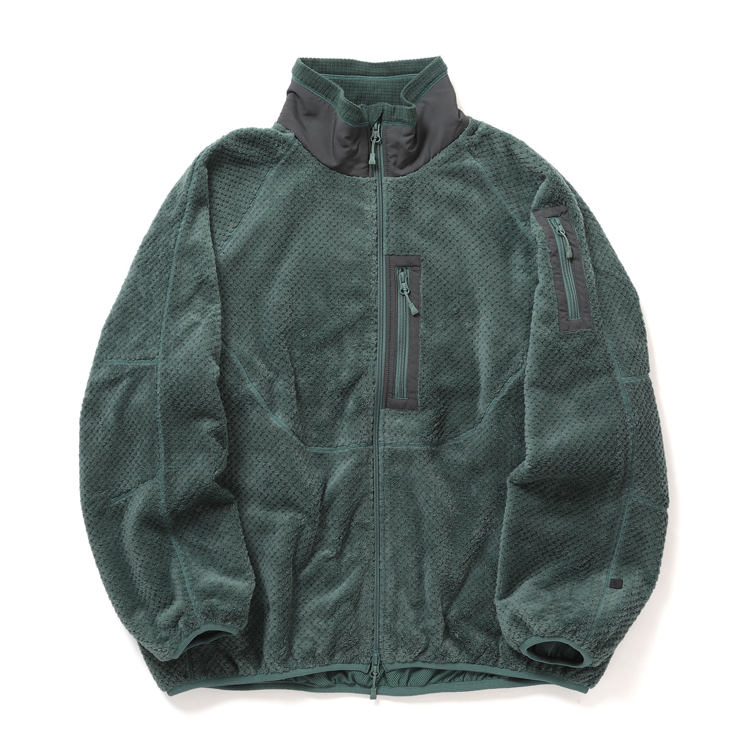 マ*キ様 DAIWA PIRE39 TECH MIL 値下げ可能 DAIWA PIER39 / ダイワピア39 | TECH MIL FLEECE JACKET - Smoke Green