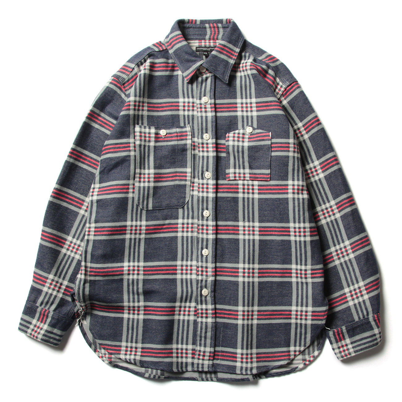 Work Shirt - Big Plaid - Navy/Teal/Red