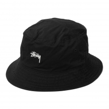 STUSSY / ステューシー | Stock Bucket Hat - Black