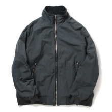 URU / ウル | NYLON FLEECE - ZIP UP BLOUSON - Charcoal